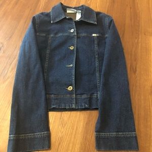🎸Liz Claiborne Lizwear Jeans Denim Jacket size S